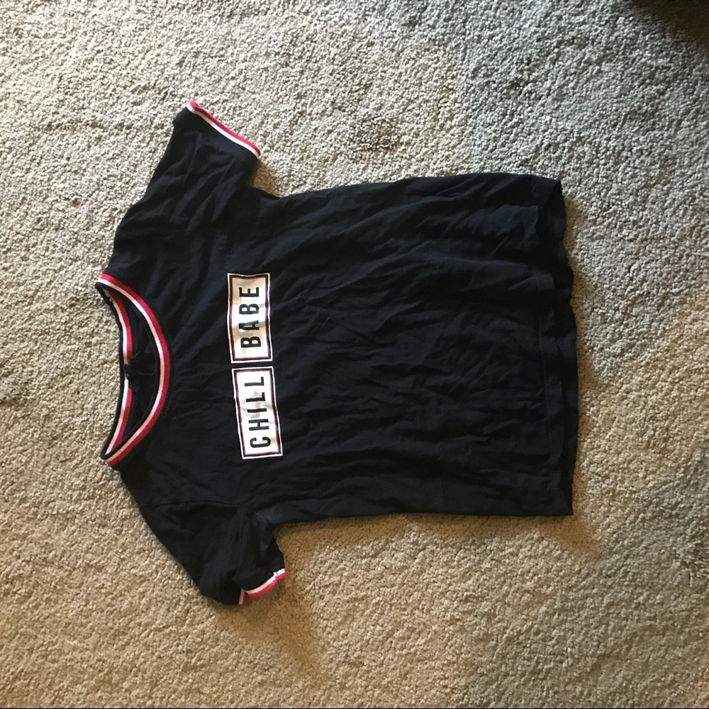 Chill Babe Black T-shirt